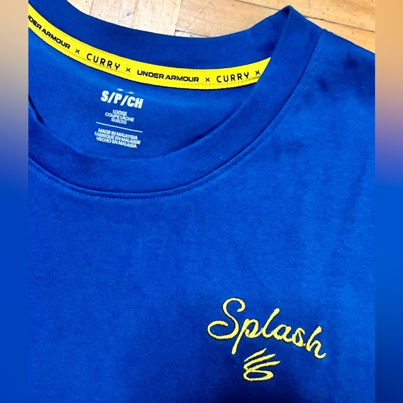 Under Armour Men's Curry Splash Tee - Picture 2 of 3